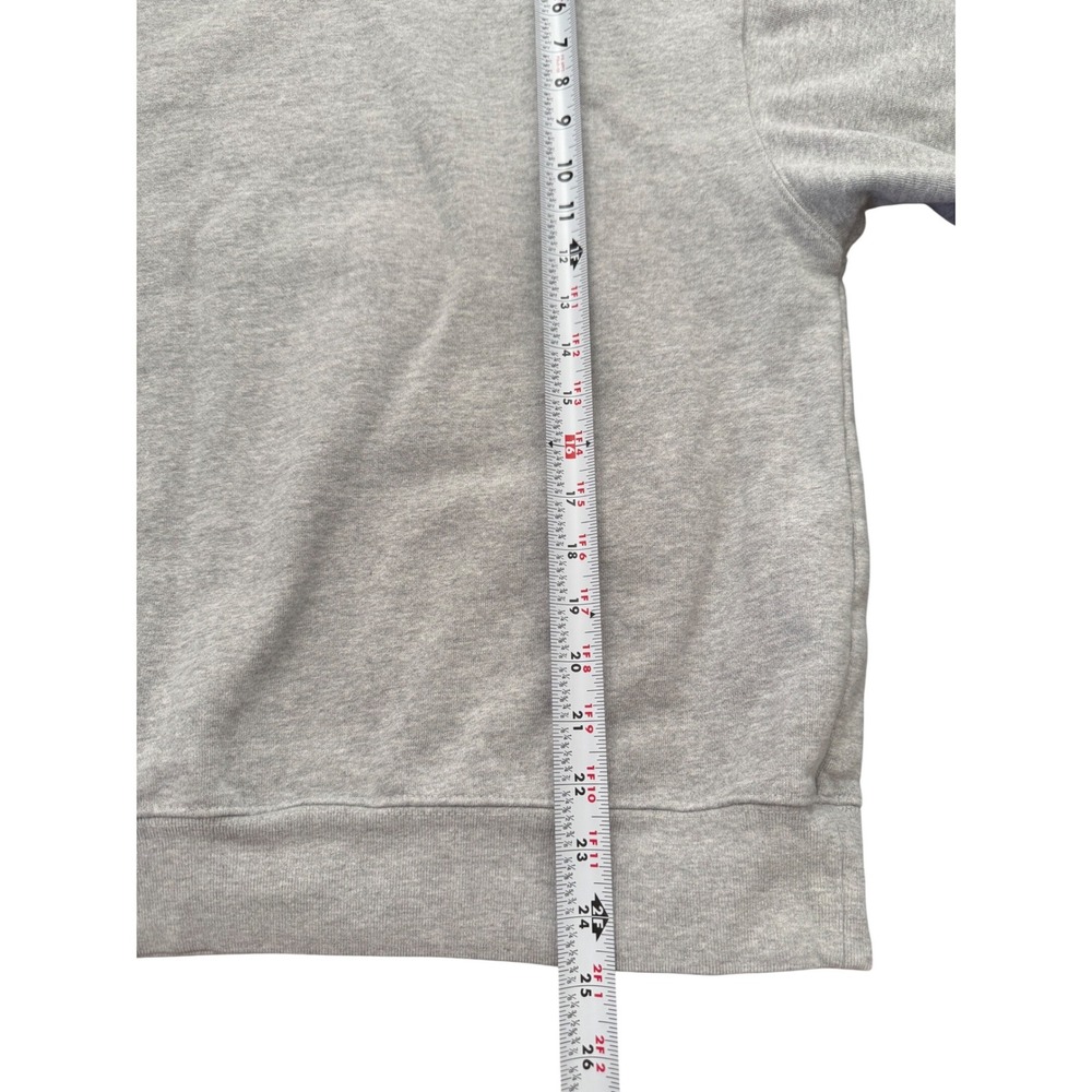 Aritzia TNA Extra Fleece Heavyweight Crewneck Sweatshirt Gray Oversized XL RARE - Picture 5 of 7